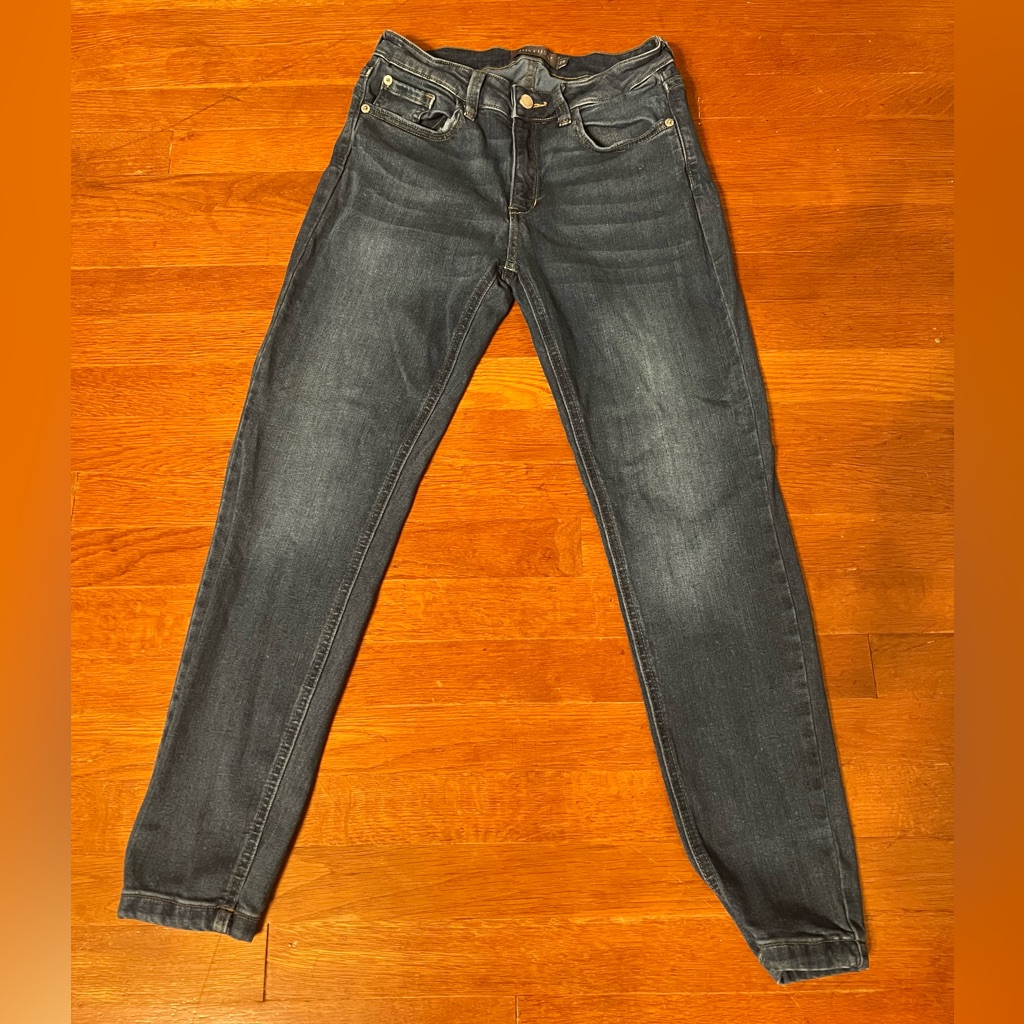 Just Usa Marian Low Rise Skinny Jeans, Indigo, Size 8